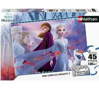 Puzzle La Reine des Neiges 2 - Nathan - 45 pièces - L'amour de deux sœurs