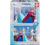 Puzzle - La Reine des Neiges - Disney - 2 puzzles de 48 pièces - Dès 5 ans