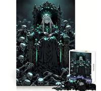 Puzzle La Reine du Trône des Morts-Vivants pour Adolescents, 1000 pièces, Stimulation de la mémoire, Jeu d'intérieur, pour Les fêtes (50x75cm)