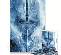 Puzzle La Sorcière Blanche 1000 Pièces pour Adolescents Jeu de Réflexion, Moment de Paix, Finition de Qualité, Cadeau Parfait 38x26cm