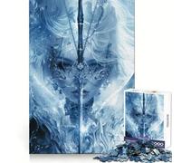 Puzzle La Sorcière Blanche pour Adultes, 1000 pièces, Jeu de réflexion Amusant et Silencieux, découpe précise, décoration Murale 50x75cm