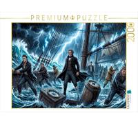 Puzzle · La tempête Fait dérailler Le Voyage d'Achab | Moby Dick · La chasse à la baleine blanche · 2000 pièces · Format assemblé 90 × 67 cm · CALVENDO Puzzle