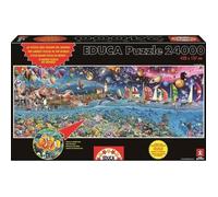 Puzzle La Vie 24000 Pièces - EDUCA - Tableaux et peintures - Multicolore - Adulte
