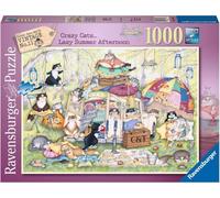 Puzzle - La vie des chats fous 1000 pièces