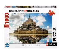 Puzzle l'abbaye du mont saint-michel 1000 pcs blanc TU