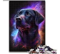 Puzzle Labrador 1000 pièces pour Adultes en Carton, Casse-tête Stimulant pour Adolescents, soirée de Jeux en Famille Amusante 1000 pièces(26x38cm)