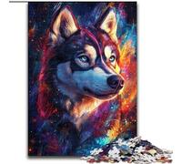 Puzzle Labrador Galaxy 1000 pièces pour Adultes, à Assembler soi-même, à Offrir à Toute la Famille, de 14 à 18 Ans (50x75cm)