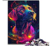 Puzzle Labrador Galaxy 1000 pièces pour Adultes, Cadeaux, Interaction Parent-Enfant intéressante pour réduire Le Stress (50x75cm)