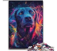 Puzzle Labrador Galaxy pour Adolescents 2000 pièces, adapté aux 14 Ans et Plus. Amusement en Famille pour Toute la Famille (70x100cm).