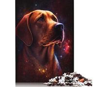 Puzzle Labrador Galaxy pour Adultes, Jeu éducatif, Cadeau de Noël, 1 000 pièces (75 x 50 cm)