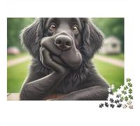 Puzzle Labrador Noir Penseur 38x26cm/1000pcs