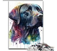 Puzzle Labrador pour Adultes 1000 pièces Un défi créatif pour Les passionnés pour se détendre (Taille : 26x38cm)