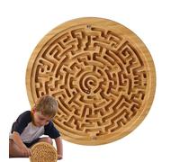 Puzzle Labyrinthe en Bois - Jeu de société Labyrinthe Rond, Jouet logique en Bois | Jeu de Puzzle interactif, Labyrinthe éducatif pour Les Tout-Petits, Les Enfant, Les Adultes, Les Adolescents, Jouet