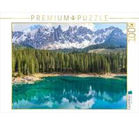 Puzzle · Lac de Karer, Tyrol du Sud | 1000 pièces · Format assemblé 64 × 48 cm · CALVENDO Puzzle