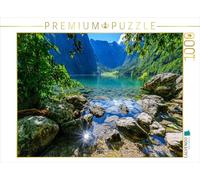 Puzzle · Lac supérieur avec Fischunkelalm au Loin | 1000 pièces · Format assemblé 64 × 48 cm · CALVENDO Puzzle