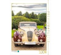 Puzzle · Lagonda 2,6 litres Drophead Coupé (Royaume-Uni, 1948 | Peinture bicolore haut de gamme, avec une imposante calandre et… · 1000 pièces · Format assemblé 64 × 48 cm · CALVENDO Puzzle