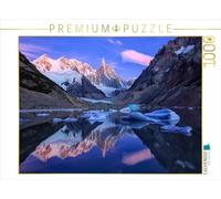Puzzle · Laguna Torre et Le Cerro Torre, El Chaltén, Patagonie | 1000 pièces · Format assemblé 64 × 48 cm · CALVENDO Puzzle