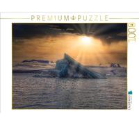 Puzzle · Lagune glaciaire en Islande | 1000 pièces · Format assemblé 64 × 48 cm · CALVENDO Puzzle