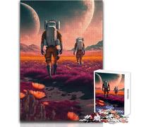 Puzzle l'amour au-delà des étoiles 1000 pièces pour Adolescents:Jeu éducatif pour développer Ses compétences, pour Les Moments spéciaux, Dimensions:50x75 cm