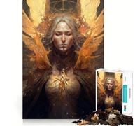 Puzzle L'Ange des Ténèbres pour Adultes,1000 pièces,pour stimuler la Concentration et créer des Liens en Famille ou Entre Amis (50x75cm)