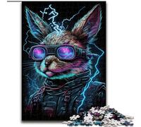 Puzzle Lapin Éclair pour Adultes, adapté aux 14 Ans et Plus Amusement en Famille pour Toute la Famille 50x75cm