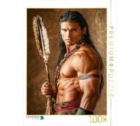 Puzzle · l'appel du Guerrier Sauvage | 1000 pièces · Format assemblé 64 × 48 cm · CALVENDO Puzzle