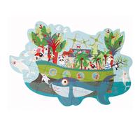 Scratch Puzzle 40pcs: Contour Puzzle/L'ARCHE 69,5x47,6cm, en boîte Forme 31x18,8x6,5cm, 3+