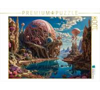 Puzzle · L'architecture des mycéliums : Quand Les Champignons se | transforment en cathédrales de lumière · Issu de l'univers… · 1000 pièces · Format assemblé 64 × 48 cm · CALVENDO Puzzle