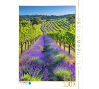 Puzzle · l'art de Vivre méditerranéen au Milieu des vignes | 1000 pièces · Format assemblé 64 × 48 cm · CALVENDO Puzzle