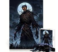 Puzzle L'Ascension de l'Épouvantail d'halloween pour Adolescents, 1000 pièces, Jeu de réflexion, détente mentale, Art à Assembler, Cadeau Unique (50x75cm)