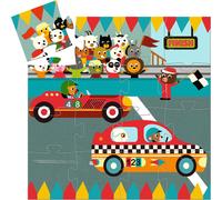 Puzzle Le bolide (16 pièces)