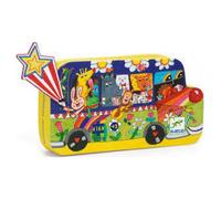 Puzzle Le bus arc-en-ciel - 16 pièces colorées pour enfants