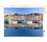 Puzzle · Le Calme matinal à Nyhavn, à Copenhague | 1000 pièces · Format assemblé 64 × 48 cm · CALVENDO Puzzle