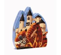 Puzzle Le Château au Dragon - DJECO - 54 pièces - Fantastique - Pour Enfant de 5 ans et plus