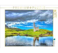 Puzzle · Le château d'Ardvreck dans Les Highlands écossais, au Bord du Loch | Assynt · Paysages magiques des Highlands · 1000 pièces · Format assemblé 64 × 48 cm · CALVENDO Puzzle