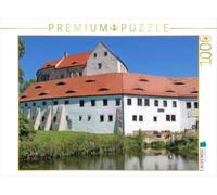 Puzzle · Le château de Klippenstein à Radeberg | Une illustration tirée du calendrier « Les châteaux de la… · 1000 pièces · Format assemblé 64 × 48 cm · CALVENDO Puzzle