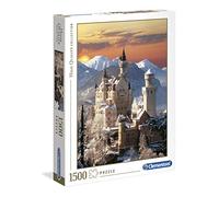 Clementoni - 319251 - Puzzle Collection, 1500 pièces - Neuschwanstein