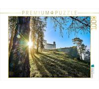 Puzzle · Le château de Willibaldsburg, Qui Domine Eichstätt | Le château de Willibaldsburg, à Eichstätt, qui domine un… · 1000 pièces · Format assemblé 64 × 48 cm · CALVENDO Puzzle
