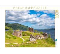 Puzzle · Le château d'Urquhart | Une illustration tirée du calendrier « Écosse · Châteaux et… · 1000 pièces · Format assemblé 64 × 48 cm · CALVENDO Puzzle