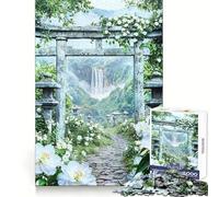 Puzzle Le Chemin Sacré de Sarutahiko pour Adolescents, 1000 pièces, Jouet ludique et Amusant, décoration Murale Transparente (38x26cm)