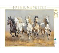 Puzzle · Le Cheval, Expression du dynamisme et de la Force | 1000 pièces · Format assemblé 64 × 48 cm · CALVENDO Puzzle