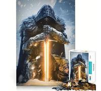 Puzzle Le Chevalier 1000 pièces pour Adolescents Améliore la mémoire Amusant et Relaxant Bords Nets Cadeau Unique 50x75cm