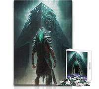 Puzzle Le Chevalier d'Émeraude 1000 pièces pour Adolescents - Jeu éducatif pour développer Leurs compétences pour Les Occasions spéciales - Dimensions:38x52cm