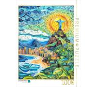 Puzzle · Le Christ Rédempteur à Rio de Janeiro | L'impressionnante statue du Christ de Rio de Janeiro prend vie… · 1000 pièces · Format assemblé 64 × 48 cm · CALVENDO Puzzle