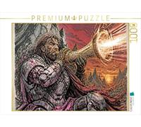 Puzzle · Le dernier Signal de Roland à Travers l'Olifant | Une épopée de la Renaissance revisitée dans un univers… · 1000 pièces · Format assemblé 64 × 48 cm · CALVENDO Puzzle