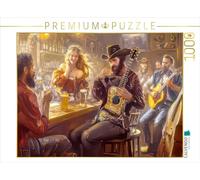 Puzzle · Le Far West | Des musiciens mettent l'ambiance · 1000 pièces · Format assemblé 64 × 48 cm · CALVENDO Puzzle