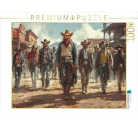 Puzzle · Le Far West | Une bande sauvage sans foi ni loi · 1000 pièces · Format assemblé 64 × 48 cm · CALVENDO Puzzle