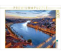 Puzzle · Le fleuve Douro Le Soir | Vue panoramique de la ville de Porto au crépuscule · 1000 pièces · Format assemblé 64 × 48 cm · CALVENDO Puzzle
