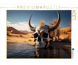 Puzzle · Le Gardien du Point d'eau | Créatures des ténèbres · Souverains ténébreux · 1000 pièces · Format assemblé 64 × 48 cm · CALVENDO Puzzle
