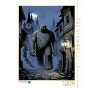 Puzzle · Le Golem de Prague | Sculpté dans la boue de la Moldau pour protéger les innocents… · 1000 pièces · Format assemblé 64 × 48 cm · CALVENDO Puzzle